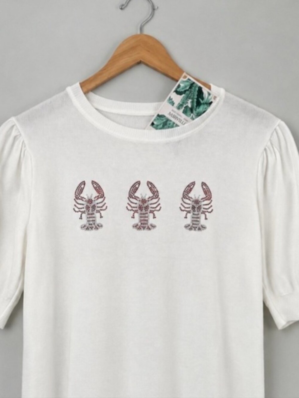 Madison Paris & New York | Large | Knit | Lobster | 🦞 Read Description